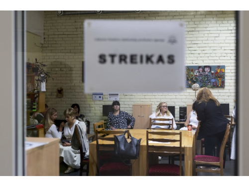 Policija rengiasi mokytojų streikui Vilniuje – dirbs sustiprintos pajėgos